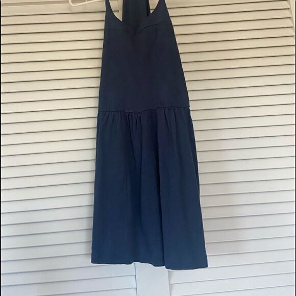 Roxy LaPointe Beaches Embroidered Tank Dress Blue Size XS - Picture 8 of 14